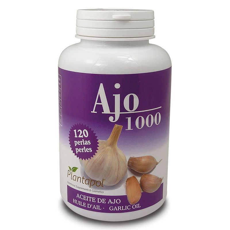 Ajo 1000 (Aceite de Ajo) 120 Perlas 1.400 Mg