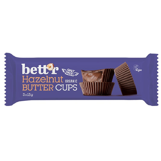 Hazelnut Butter Cups