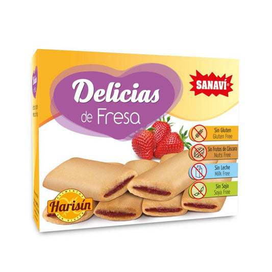 Delicias. Barritas de Fresa