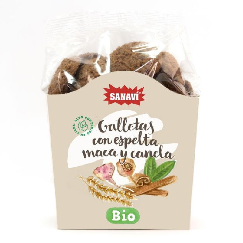 Galleta Espelta Maca y Canela