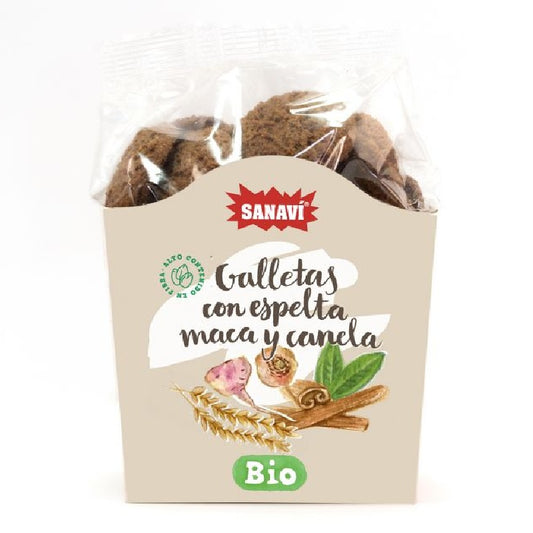 Galleta Espelta Maca y Canela