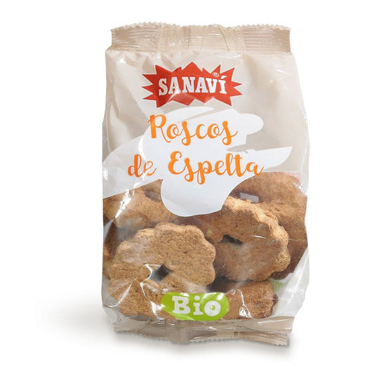 Roscos de Espelta con Naranja