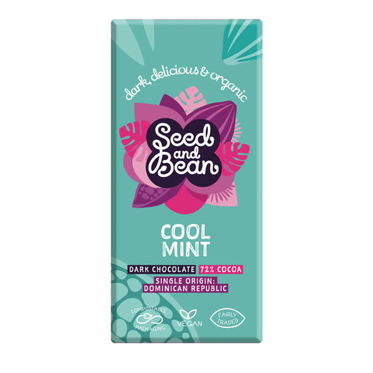 Chocolate Negro 72% con Menta fresca