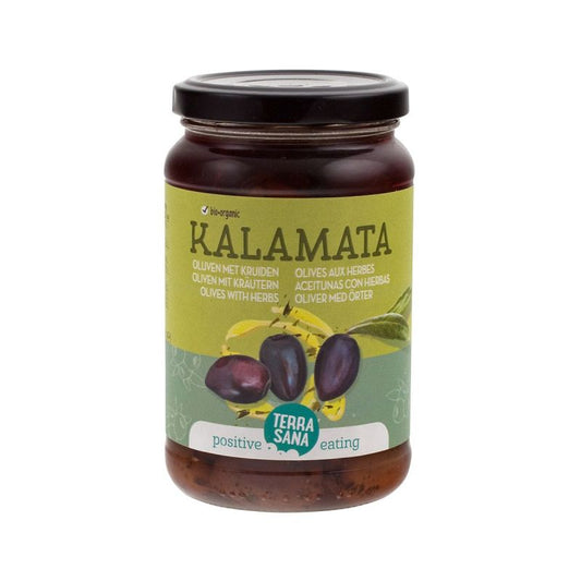 Aceitunas Kalamata con Hierbas