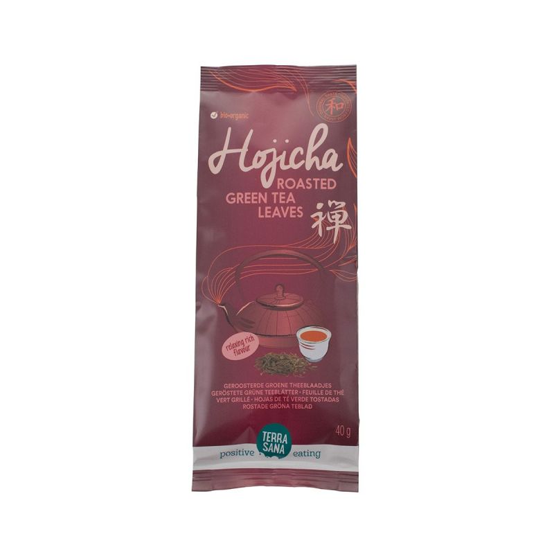 Hojicha - Hojas de Té Verde Tostadas