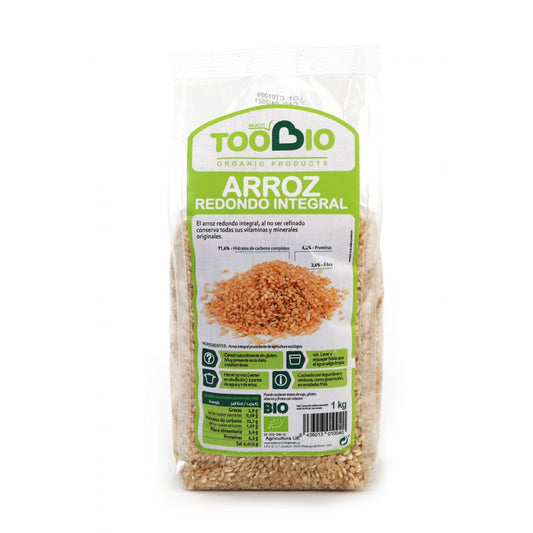 Arroz Redondo Integral Bio 1Kg Too Bio