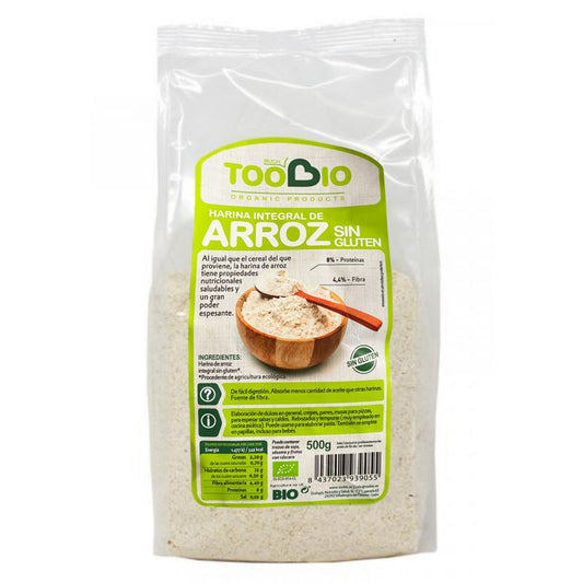 Harina Arroz Integral Bio 500G Too Bio