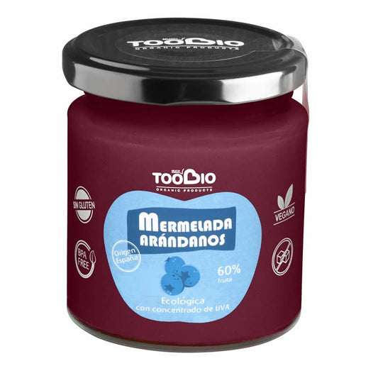 Mermelada Extra de Arandano con concent. de Uva