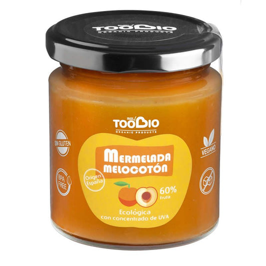 Mermelada Extra de Melocoton con concent. de Uva