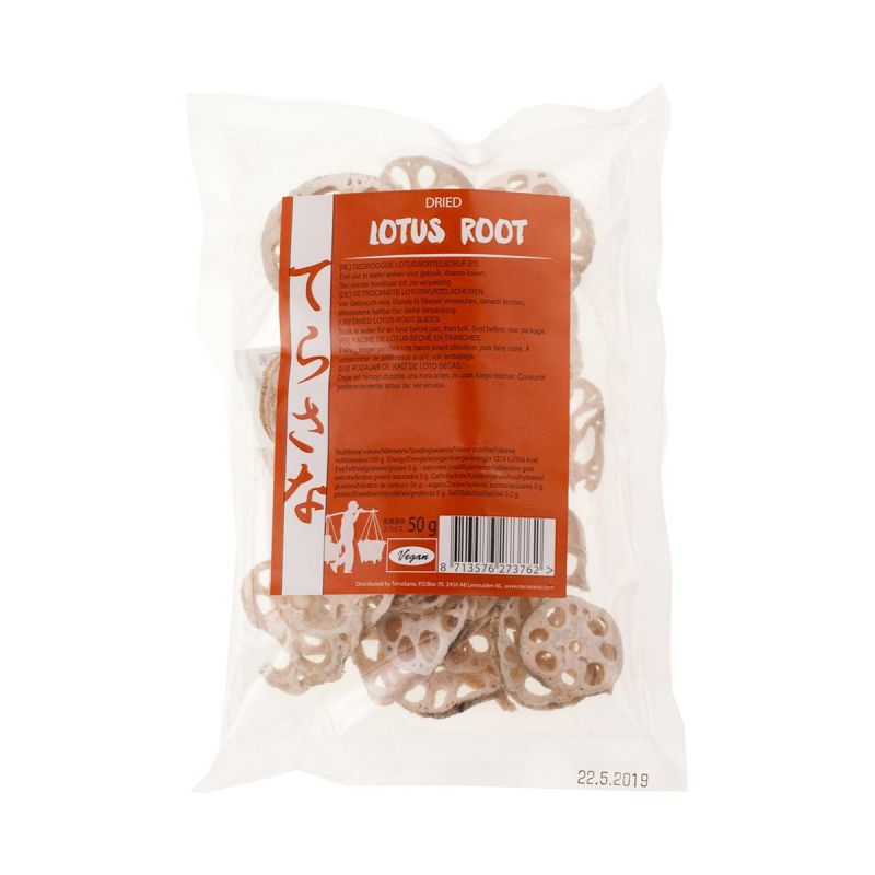 Ts Import Rodajas de Raiz de Loto Secas 50G