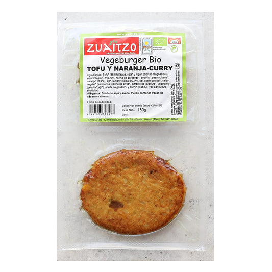 Hamburgesa Naranja-Curry-Pasas