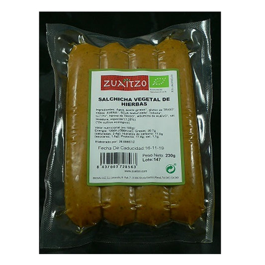 Salchicha Vegetal de Hierbas