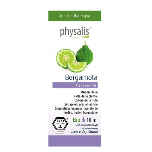 Aceite esencial de bergamota bio 10 ml Physalis