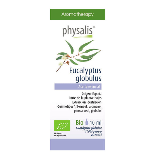 Aceite esencial de eucalipto globulus bio 10 ml Physalis