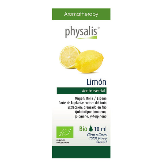 Aceite esencial de limon bio 10ml Physalis