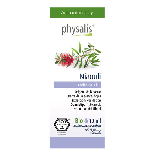 Aceite esencial de niaouli bio 10 ml Physalis