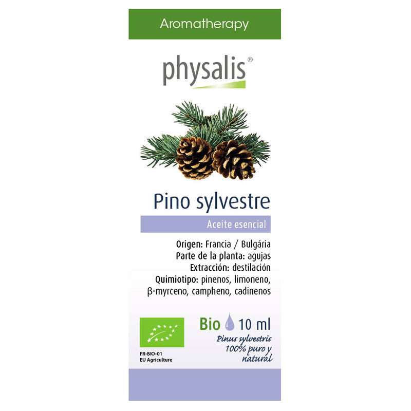 Aceite esencial de pino silvestre bio 10ml Physalis