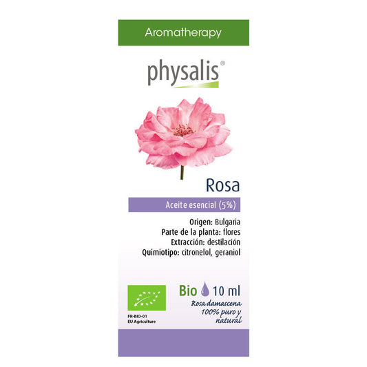 Aceite esencial de rosa bio 10ml Physalis