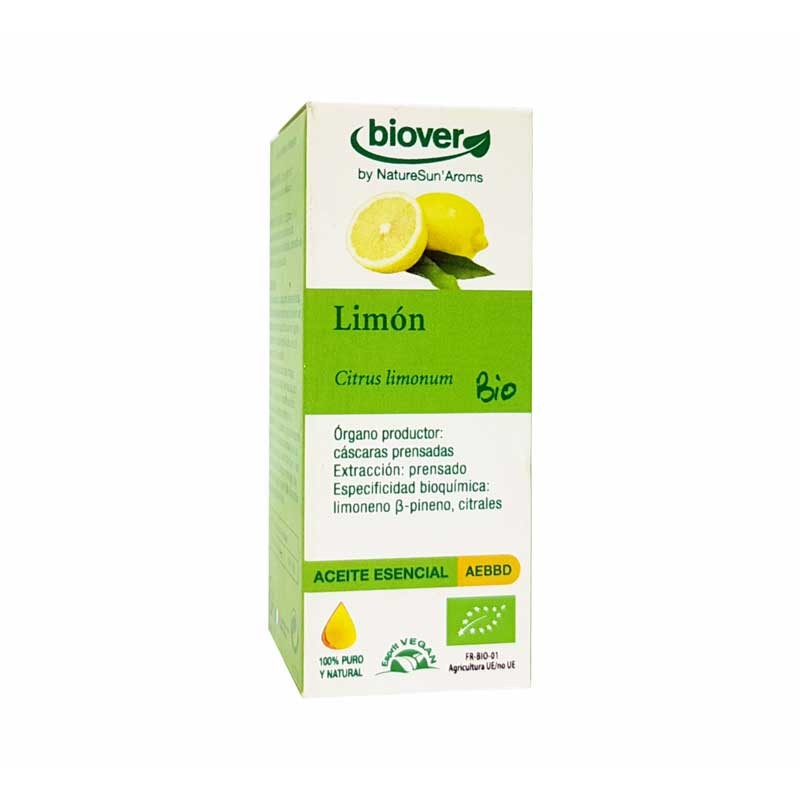 Aceite Esencial Limon-Citrus limonum bio 10ml Biover