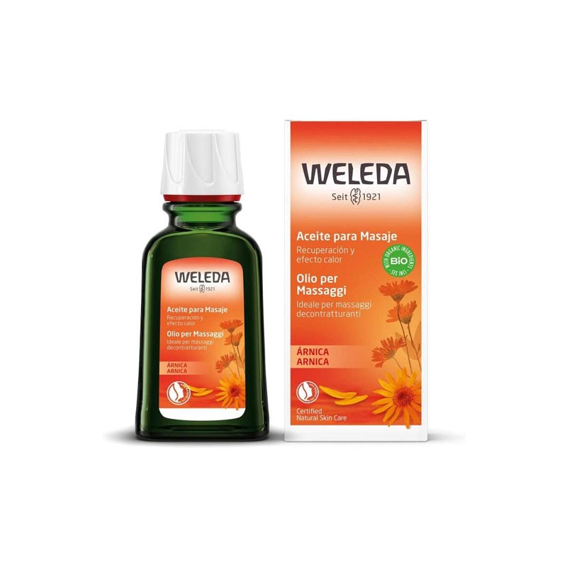 Aceite para masaje de arnica 50ml Weleda