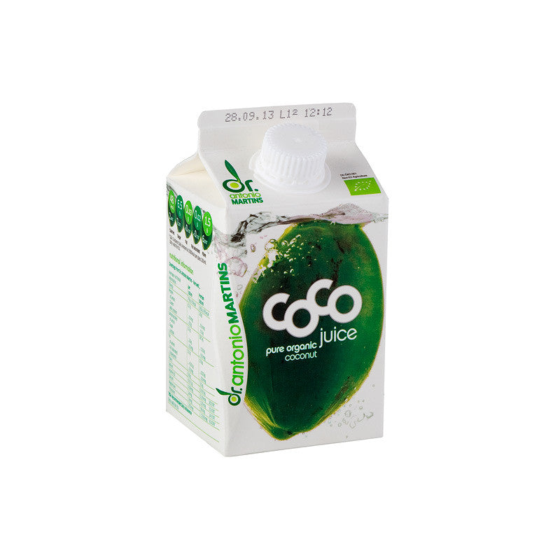 Agua de coco natural bio 500ml Dr.Martins