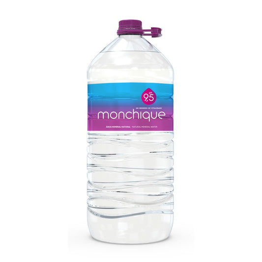 Agua Mineral Natural Alcalina PH9,5 (5L) Agua de Monchique