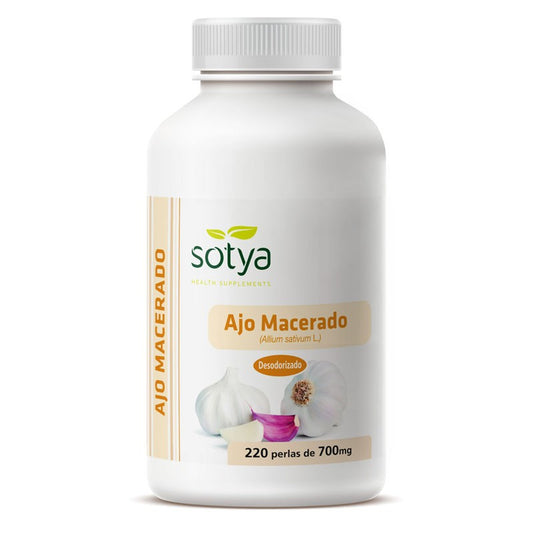 Ajo macerado 700mg 220 perlas Sotya