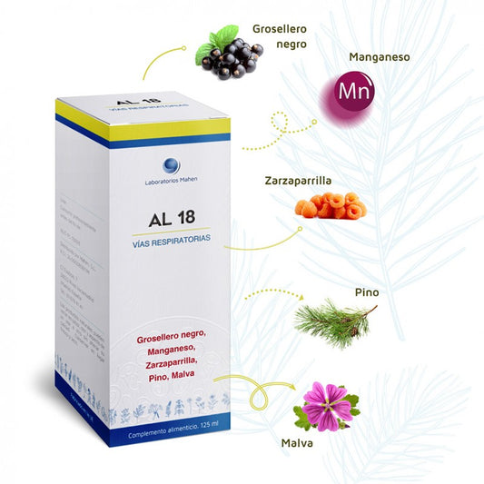 AL 18 (vias respiratorias) 125ml Mahen