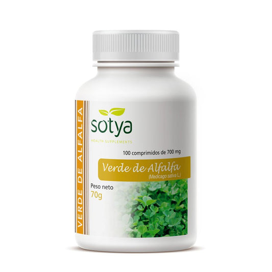 Alfalfa 700mg 100 comprimidos Sotya