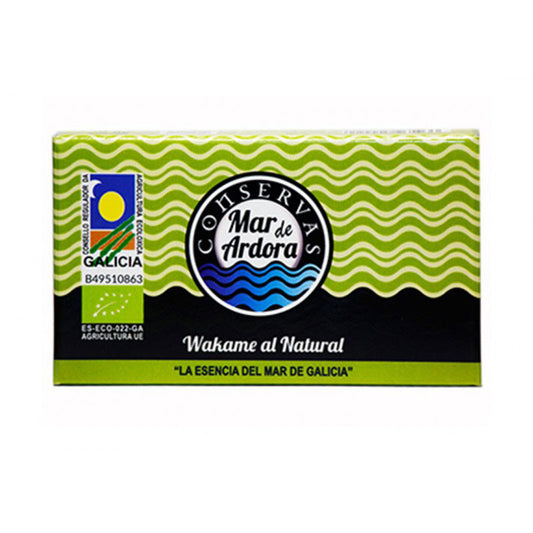 Alga Wakame al natural bio 90 g Mar de Ardora