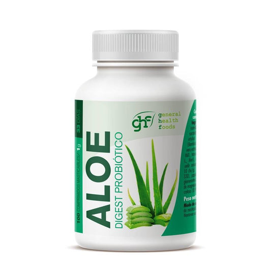 Aloe Digest Probioticos 1g 100 comprimidos masticables GHF