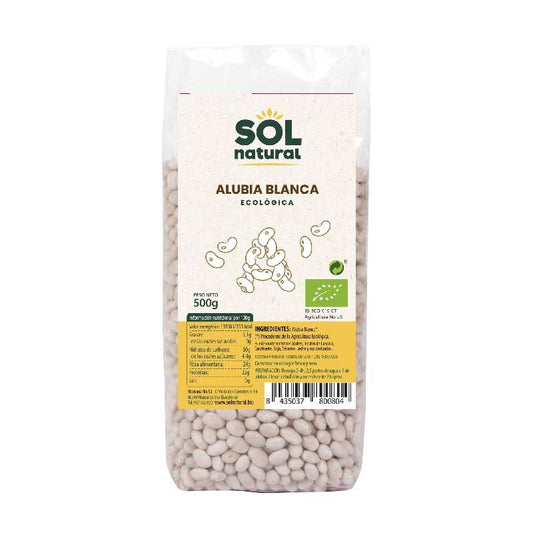 Alubia blanca bio 500 g Sol Natural