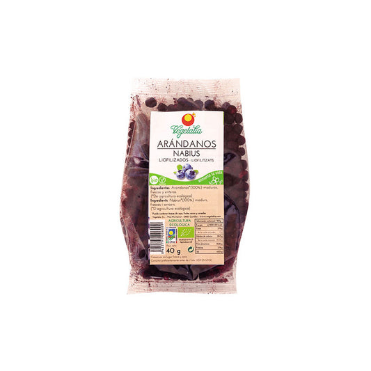 Arandanos deshidratados bio 40g Vegetalia