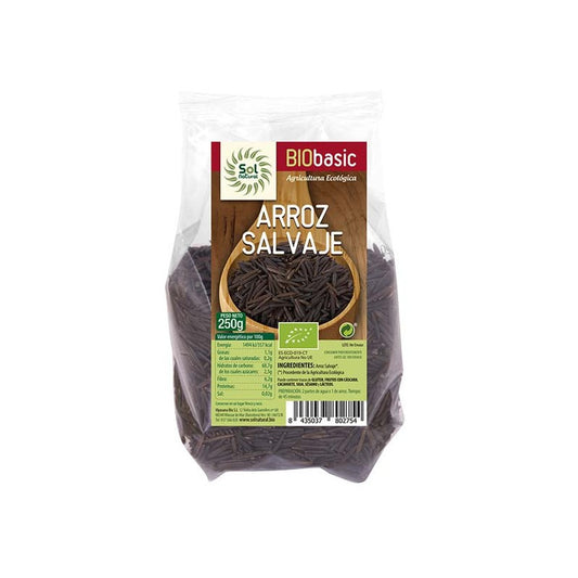 Arroz salvaje bio 250 g Sol Natural