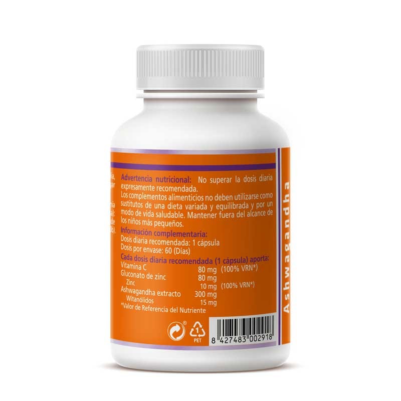 Ashwagandha 570mg 60 capsulas Sotya