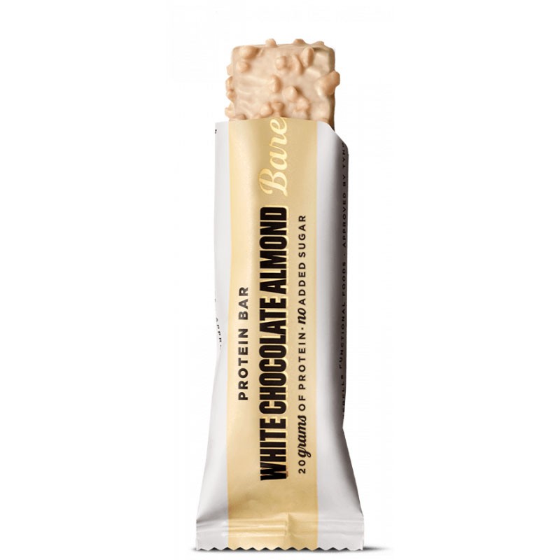 Barrita proteica chocolate blanco almendras-White Chocolate Almond 12x55g Barebells