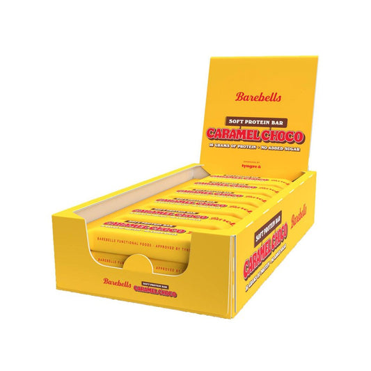 Barrita proteica chocolate caramelo-soft caramel 12x55g Barebells