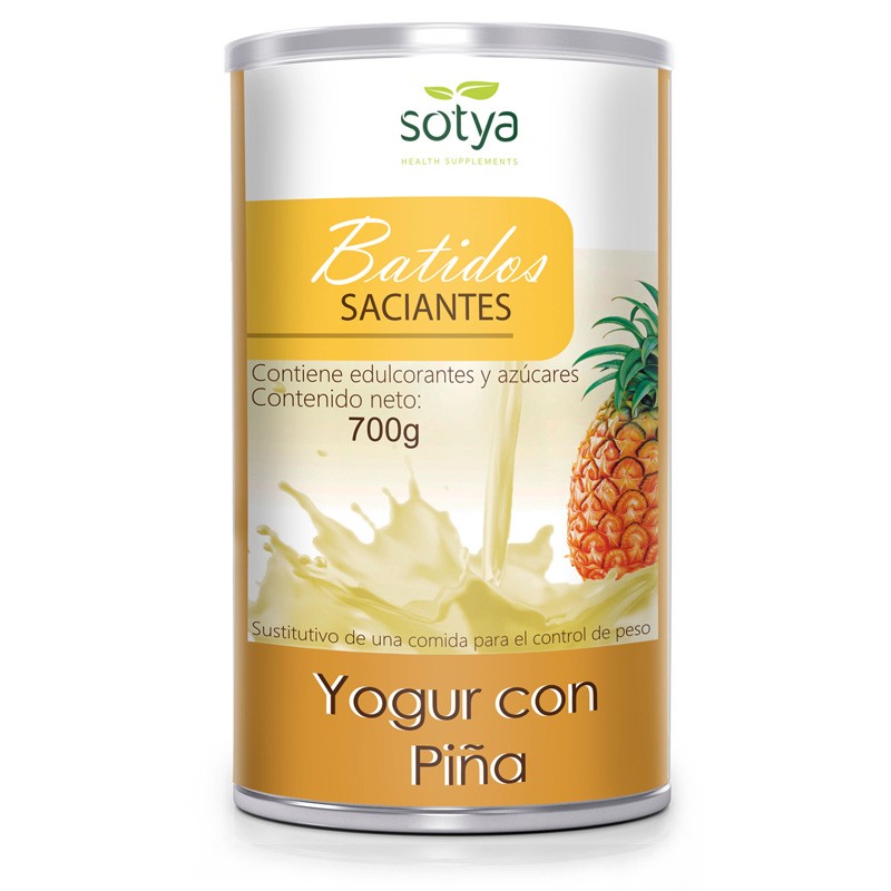 Batido saciante de Yogur-Piña 700g Sotya