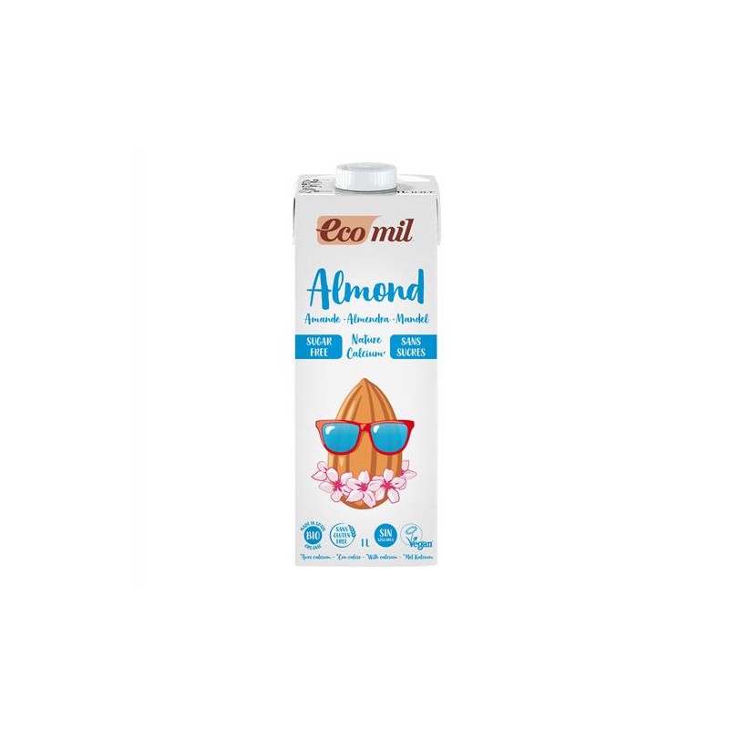 Bebida de almendra Original con calcio Bio 6x1L Ecomil