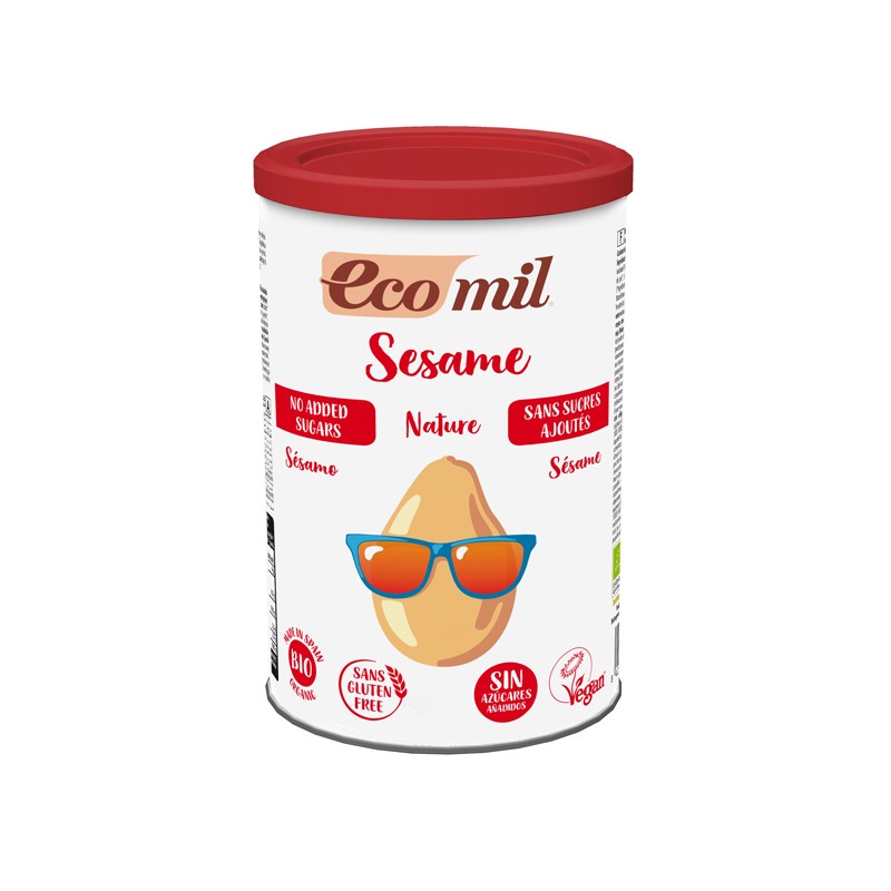 Bebida de sesamo instant en polvo bio 400g Ecomil