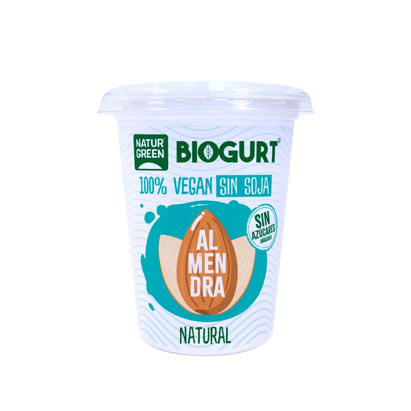 Biogurt Almendra Nature Bio 400g Naturgreen