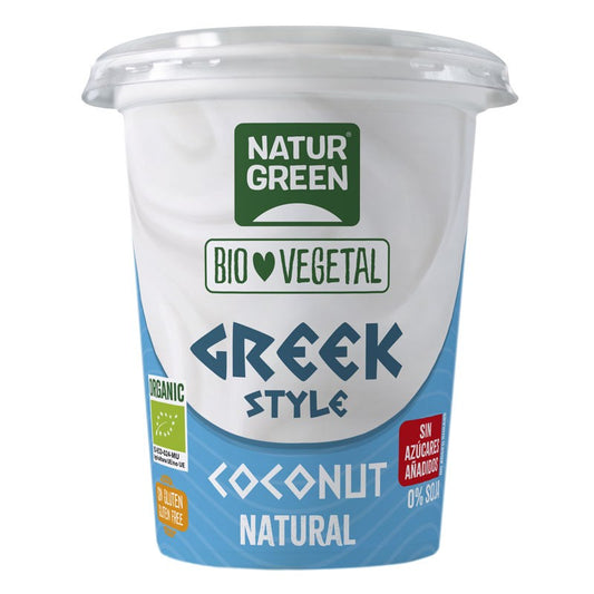 Biogurt Greek Style (estilo griego) Bio 400g Naturgreen