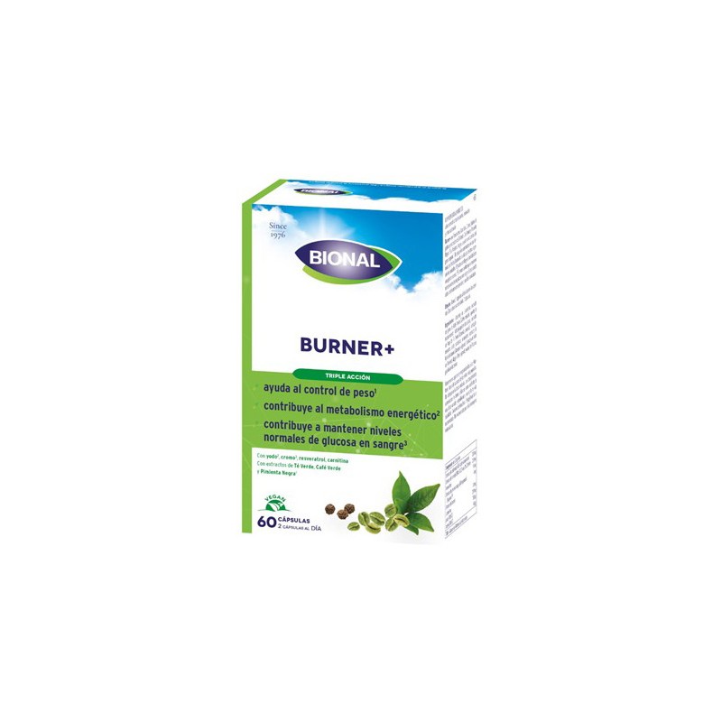 Burner+ 60 capsulas Bional