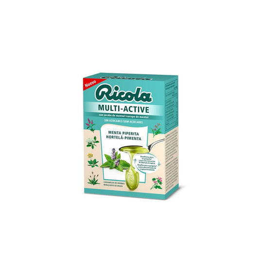 Caramelos Multi Active de menta piperita 51g Ricola