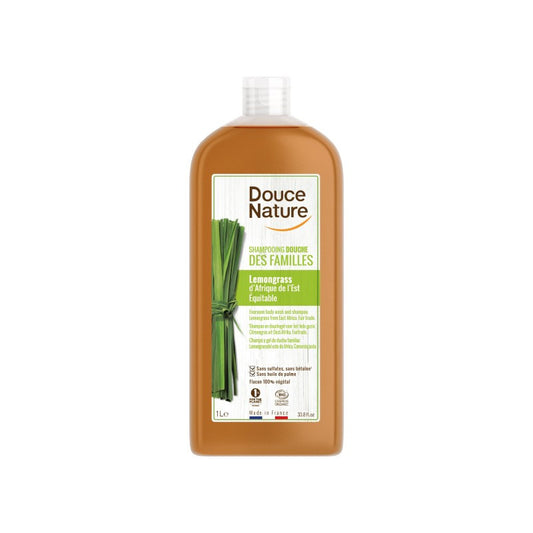 Champu-Gel Ducha Lemongrass Citronela Bio 1000ml Douce Nature
