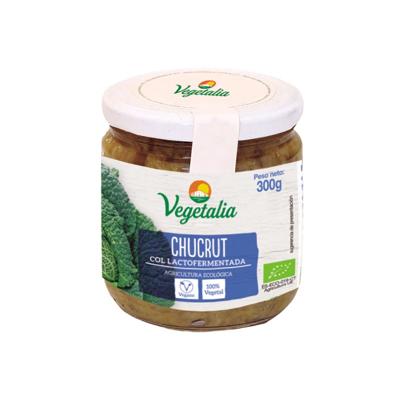 Chucrut de col blanca bio 300g Vegetalia