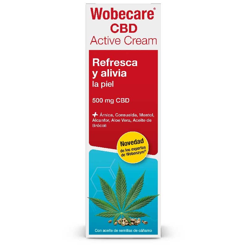Crema CBD Active Cream 100ml Wobecare