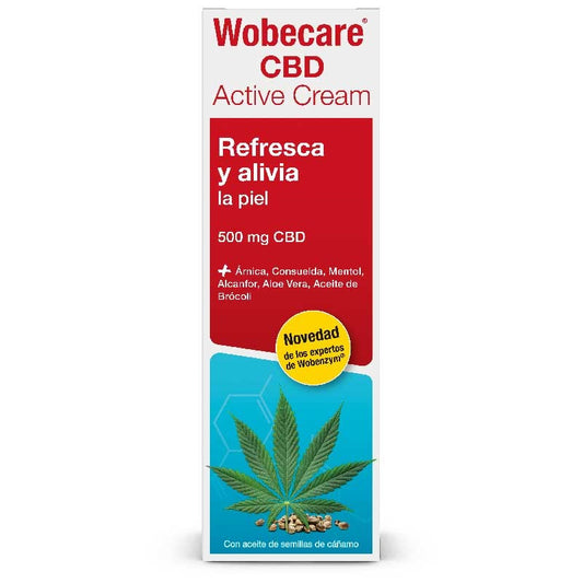 Crema CBD Active Cream 100ml Wobecare