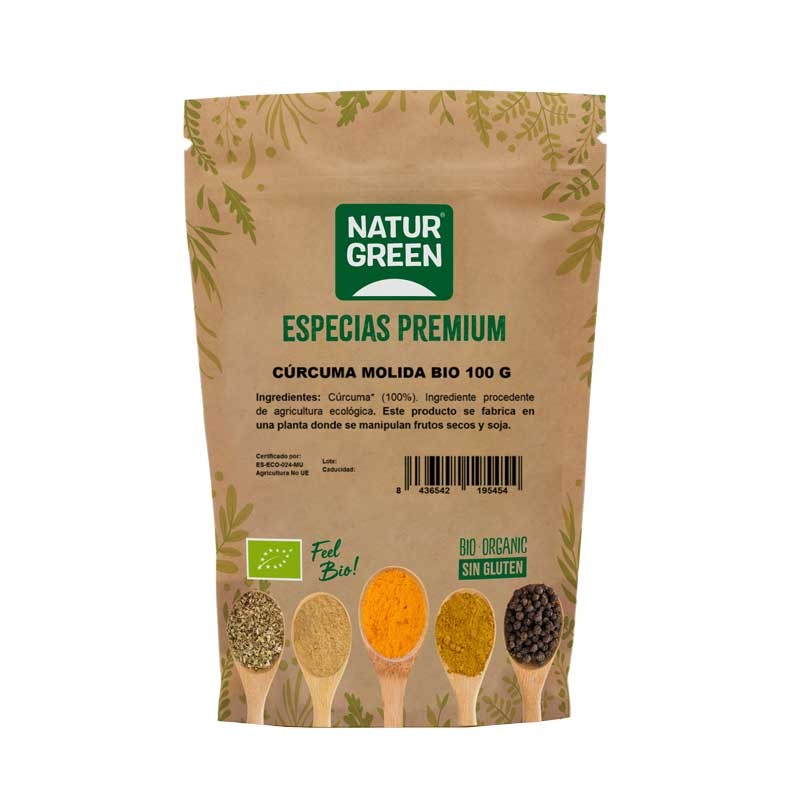 Curcuma molida s/g Bio 100g NaturGreen
