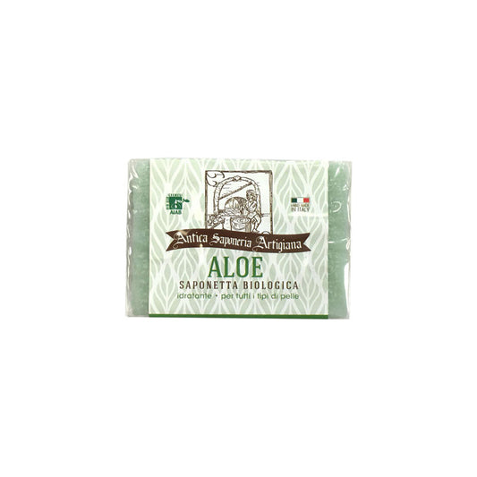 Jabon de Aloe Vera Bio 100g La saponeria artigiana